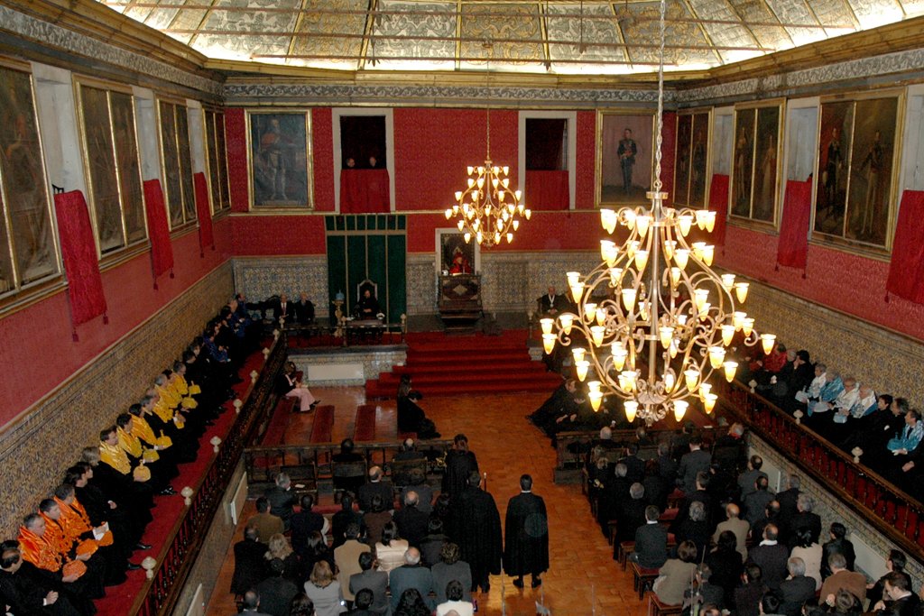 Sala dos Capelos: Doutoramento Honoris Causa