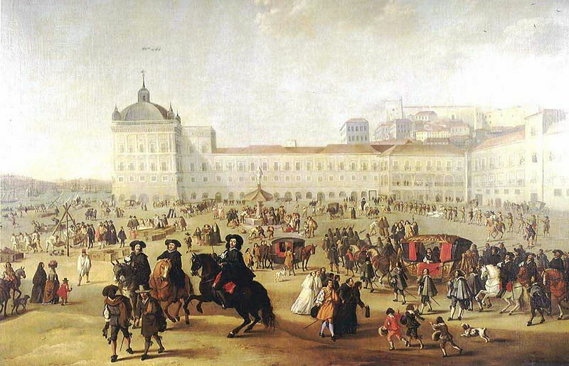 Terreiro do Paço (Dirk Stoop, 1662)