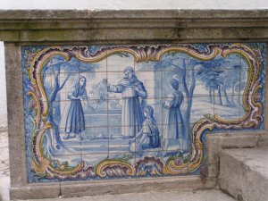 Fuente: panel de azulejos: Foto