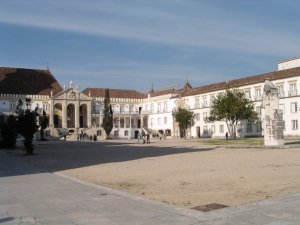 University of Coimbra: Schools´ Yard: Picture