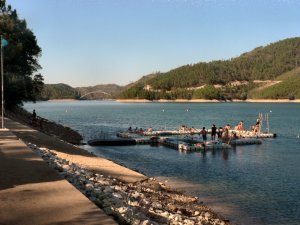 Castanheira: Playa fluvial: Foto