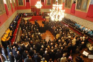 Sala dos Capelos: Doutoramento Honoris Causa: Foto