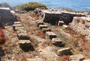 Pessegueiro Island: Roman ruins: Picture