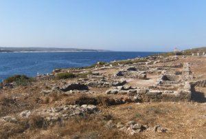 Pessegueiro Island: Roman ruins: Picture